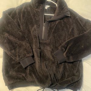 Black joy lab quarter zip sweater (size med)